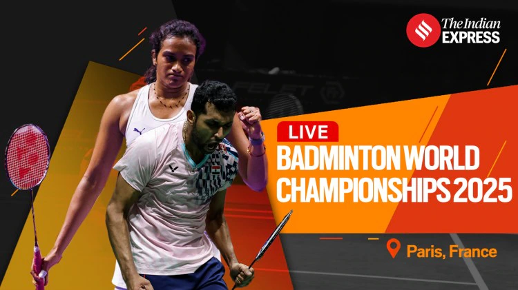 HS Prannoy vs Joakim Oldorff Live, Badminton World Championships 2025: